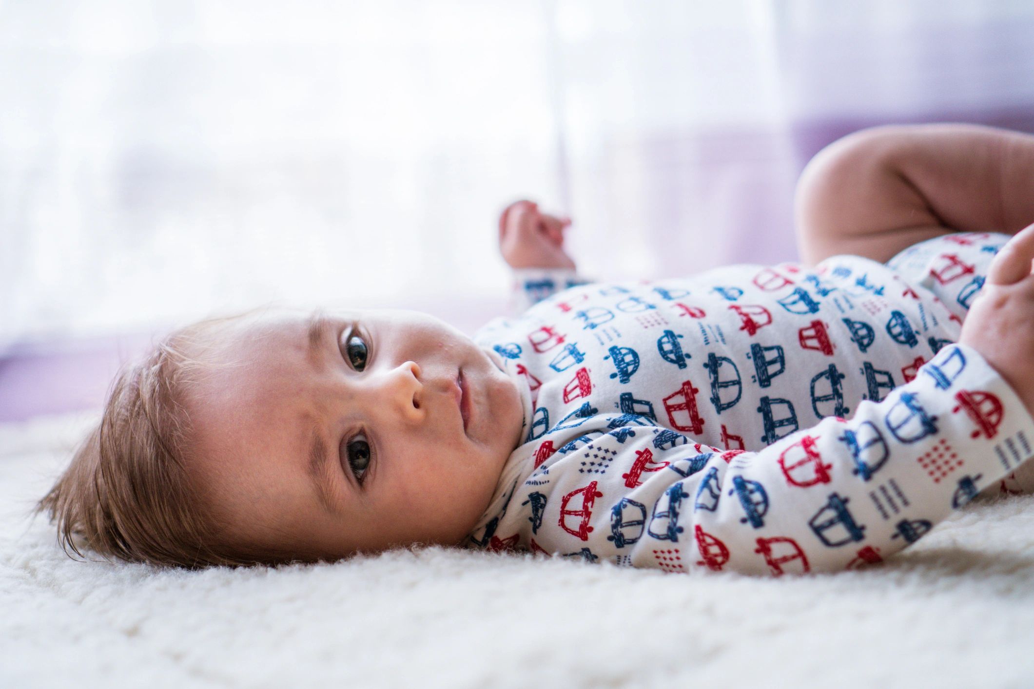 Baby wearing a soft everyday outfit